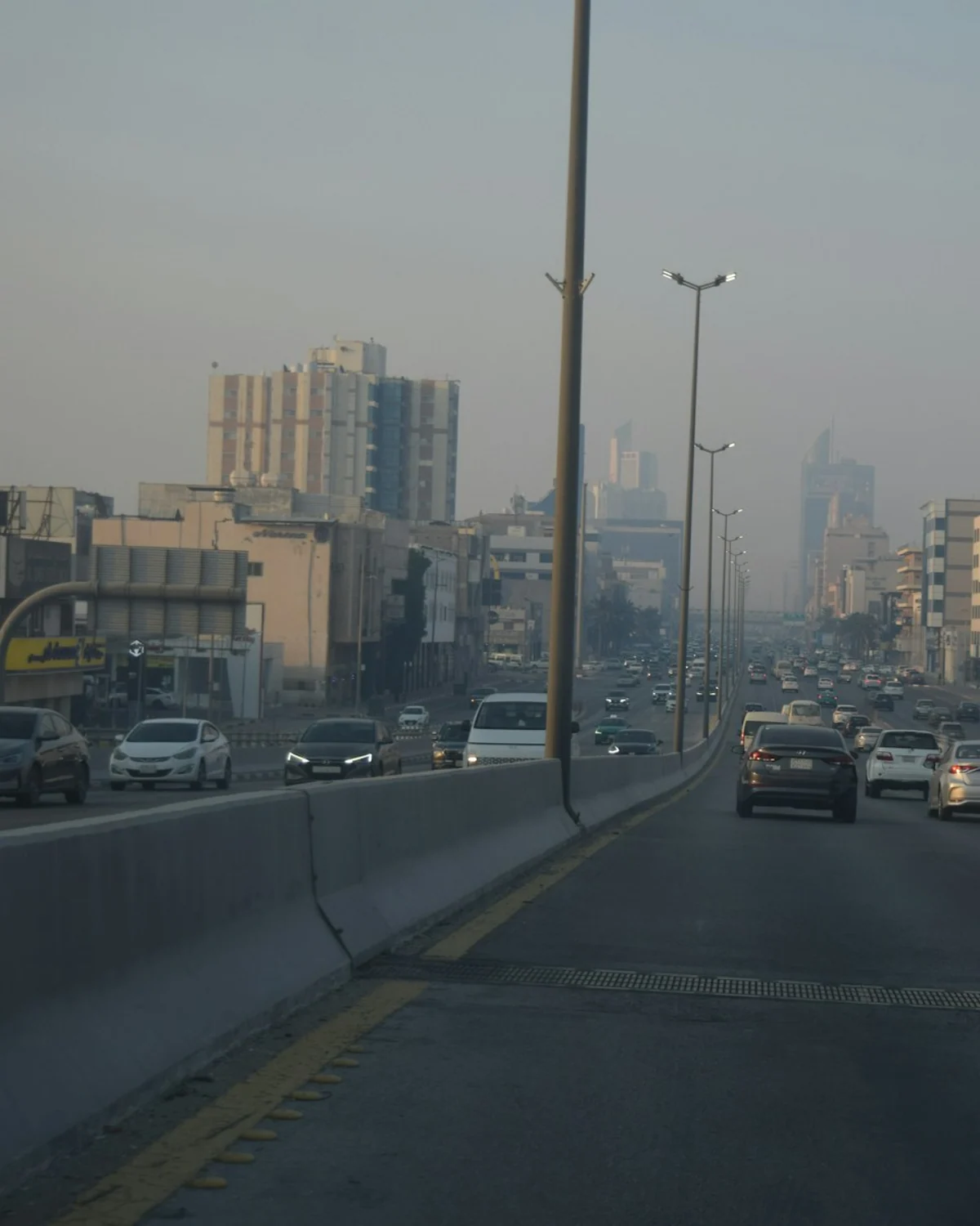 Saudi mobility infrastructure and moving traffic